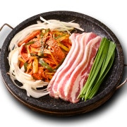 삼겹살부대볶음 1인분 메뉴 사진(네이버)
