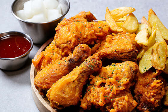 아빠통닭 메뉴 사진(네이버)