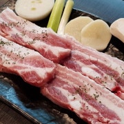 생삼겹(200g) 메뉴 사진(네이버)