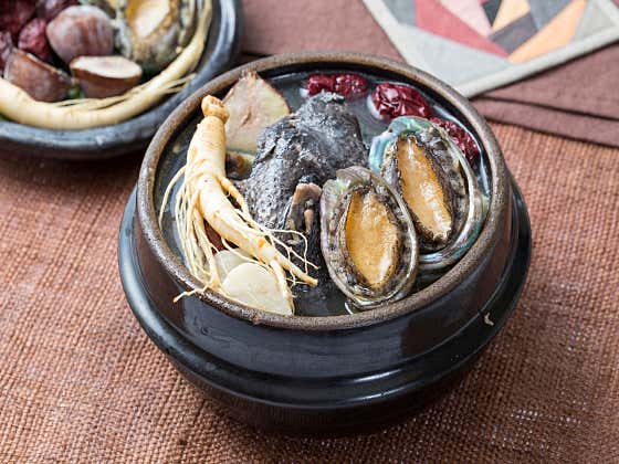 전복삼계탕 메뉴 사진(네이버)