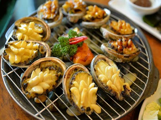 전복코스요리 B (1인기준) 메뉴 사진(네이버)