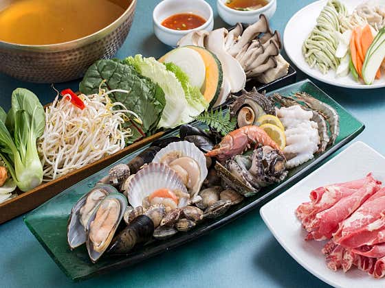 전복쇠고기 샤브샤브 메뉴 사진(네이버)