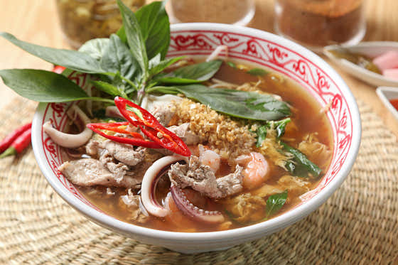 찜쭘 쌀국수 메뉴 사진(네이버)