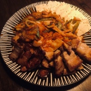 삼겹 두부김치 메뉴 사진(네이버)