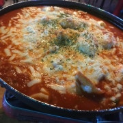 치킨치즈떡볶이 메뉴 사진(네이버)