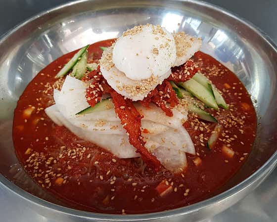속초함흥냉면 메뉴 사진(네이버)