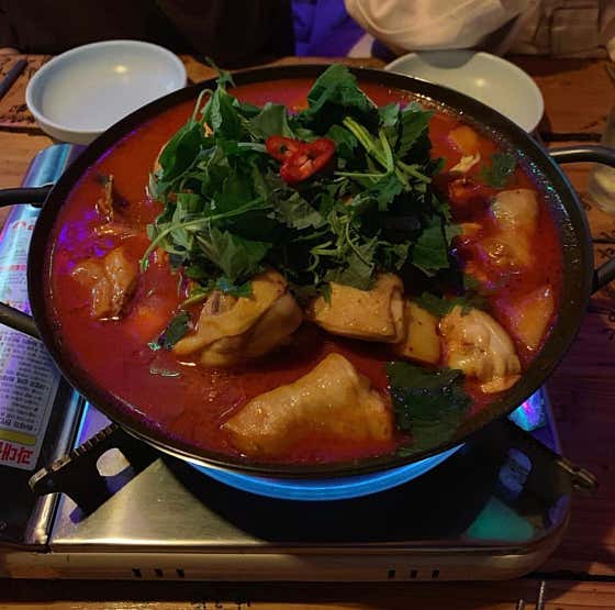 닭볶음탕 메뉴 사진(네이버)