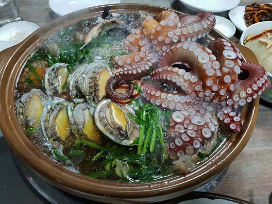 마루황제해신탕 메뉴 사진(네이버)