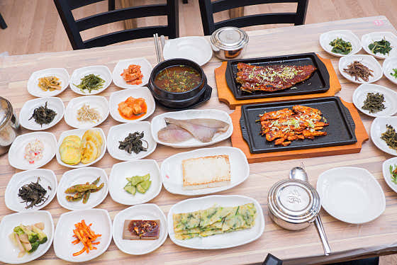 대관령산채백반
