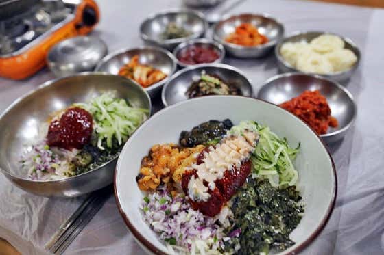 포항 오대양물회식당