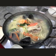 백합해물칼국수 메뉴 사진(네이버)