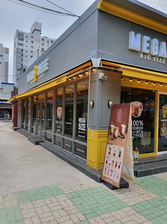 메가MGC커피 목포하당점