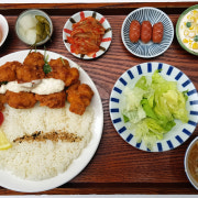 [육즙뽱] 치킨가라아게정식 메뉴 사진(네이버)