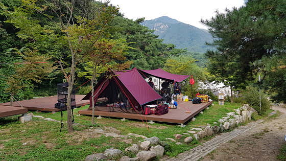 용문산야영장&글램핑캠핑장 대표이미지