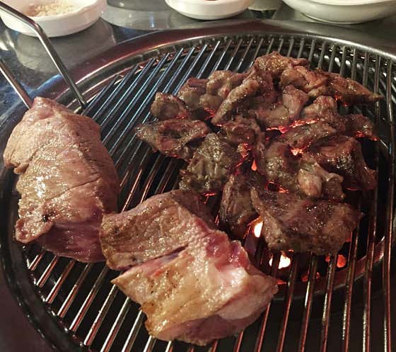 오병장근고기 메뉴 사진(네이버)