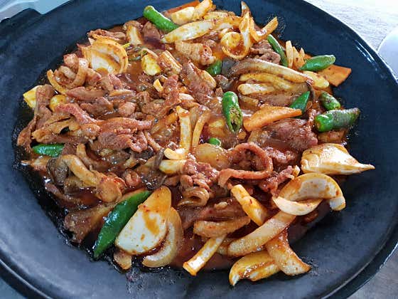오리로스&오리주물럭 메뉴 사진(네이버)