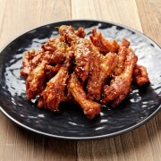 숯불통닭발 메뉴 사진(네이버)