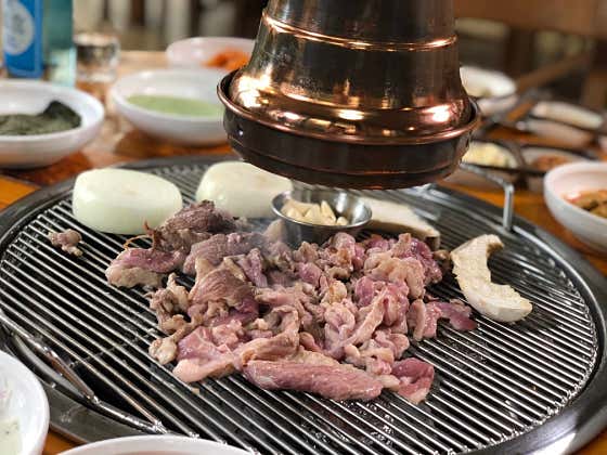 참숯불 오리고기 한마리(700g) 메뉴 사진(네이버)