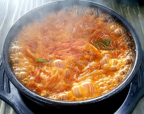 김치찌개 메뉴 사진(네이버)