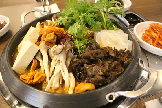 곱창전골 (2~3인분) 메뉴 사진(네이버)