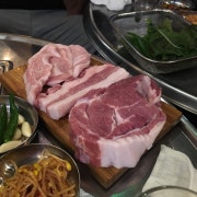 암돼지통목살 메뉴 사진(네이버)