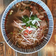 매운소고기 쌀국수 메뉴 사진(네이버)
