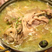 고영양 깊은 국물맛 닭백숙 메뉴 사진(네이버)