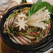 밀푀유나베 메뉴 사진(네이버)