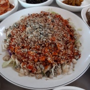 재첩회무침 메뉴 사진(네이버)