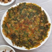재첩부침개 메뉴 사진(네이버)