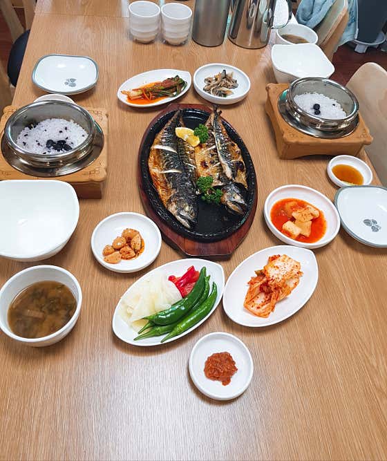 고등어구이+솥밥 메뉴 사진(네이버)
