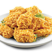 산아래 치킨 메뉴 사진(네이버)