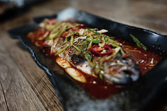 송어통마리찜 메뉴 사진(네이버)
