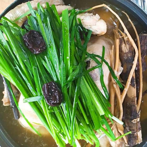 닭백숙 메뉴 사진(네이버)