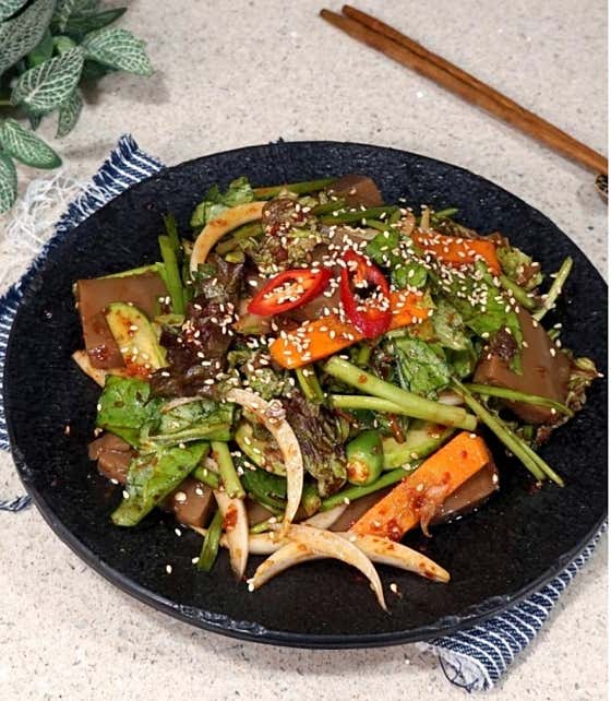 도토리묵무침 메뉴 사진(네이버)