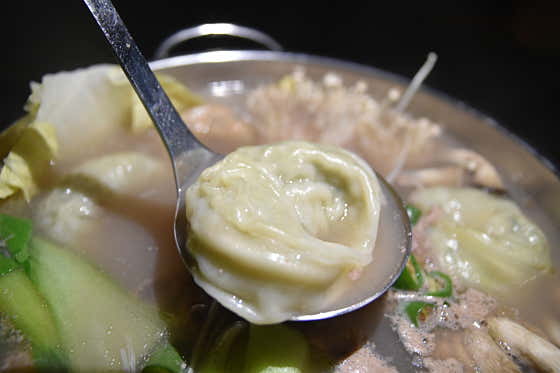 소고기 특선(야채칼국수무한) 메뉴 사진(네이버)