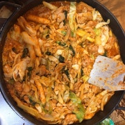 뼈 없는 닭갈비 메뉴 사진(네이버)