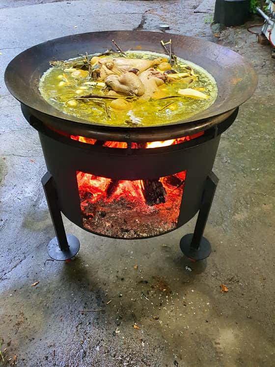 토종닭 백숙 메뉴 사진(네이버)