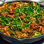 오리불고기 1인분 메뉴 사진(네이버)