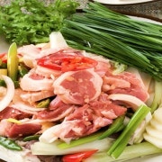 생오리주물럭 메뉴 사진(네이버)