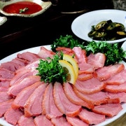 오리훈제로스 메뉴 사진(네이버)