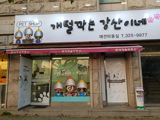 개털깍는강산이네