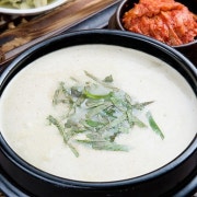 들깨수제비 메뉴 사진(네이버)