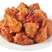 (뼈) 매운양념치킨 메뉴 사진(네이버)