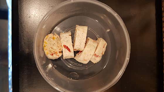 수제 닭가슴살 야채 소세지 메뉴 사진(네이버)