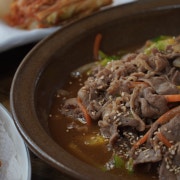 대패 오리 불고기 메뉴 사진(네이버)