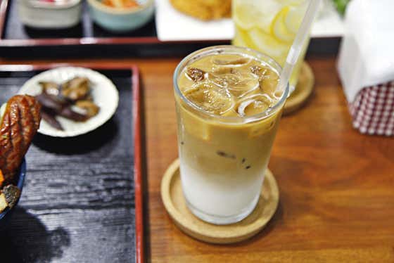 흑당라떼 메뉴 사진(네이버)