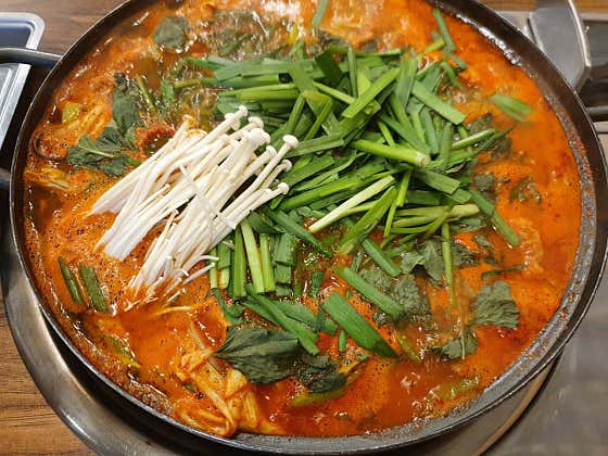 소곱창전골(중) 메뉴 사진(네이버)