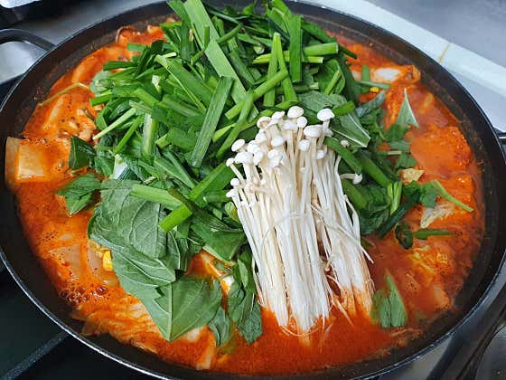 소곱창전골(대) 메뉴 사진(네이버)