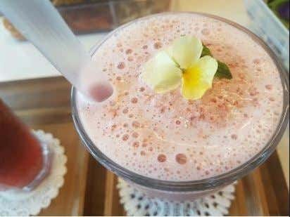 요거트 스무디 메뉴 사진(네이버)